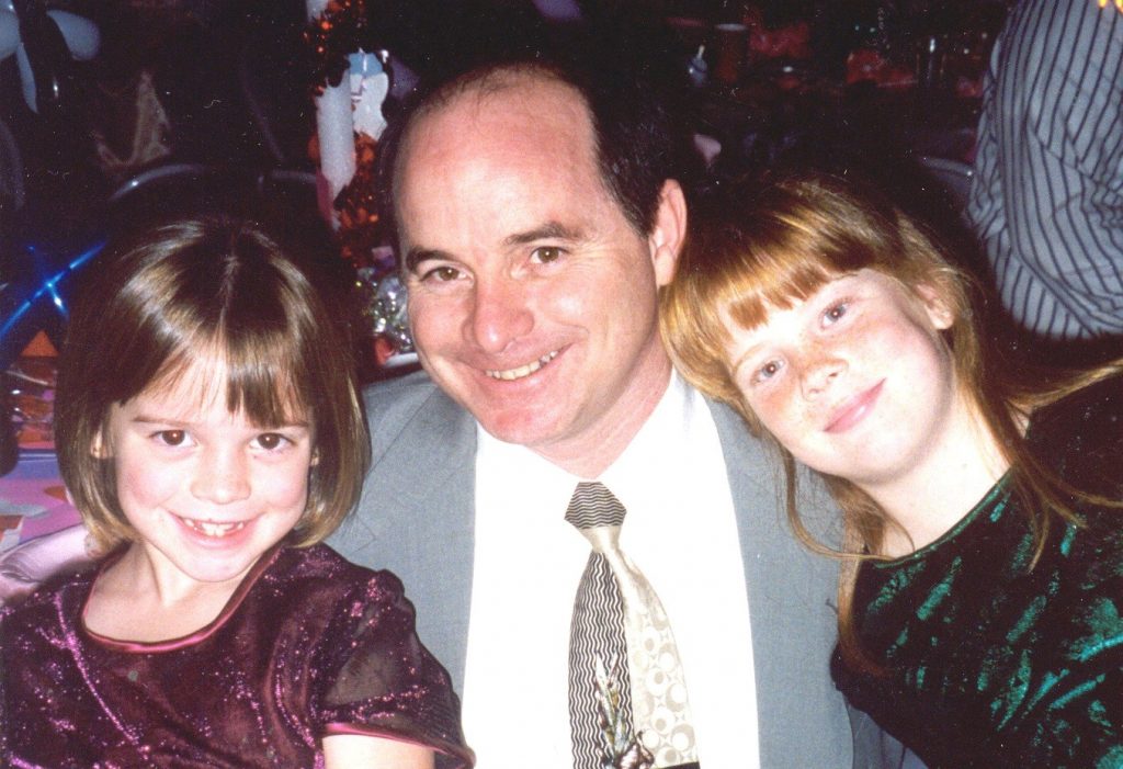 Mike with Daughters